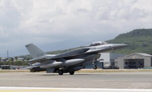 After yearslong delay, Taiwan receives first pair of new F-16s
