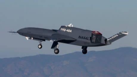 Northrop Grumman’s YFQ-48 Flies for the First Time