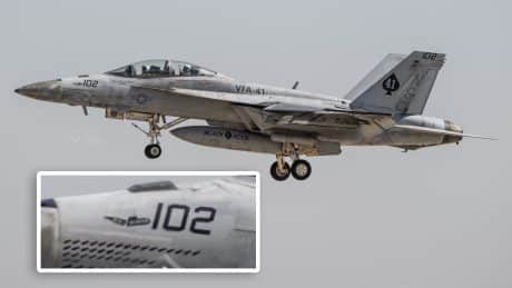 Sub Buster: F/A-18F Super Hornet Returns from Operation Epic Fury With Submarine Kill Marking