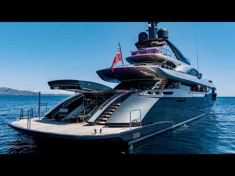 €23.5 Million Superyacht Tour : 2018 Rossinavi 50 Metre