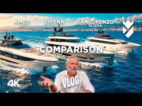 Which 36M Yacht Would You Choose? | Sirena vs Sanlorenzo vs Amer